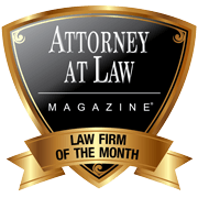 Attorney at Law magazine. Law firm of the month.