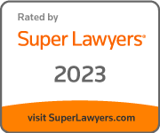 Rated By Super Lawyers 2023. Visit SuperLawyers.com.