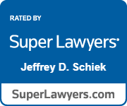 RATED BY Super Lawyers Jeffrey D. Schiek SuperLawyers.com